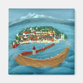 洪水1999 マグネット (正面)