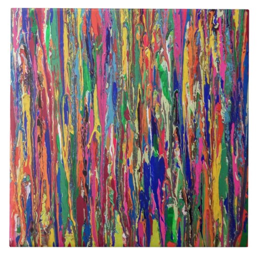 洪水6 x 6セラミックタイル タイル (正面)