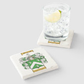 洪水(アイルランド語) ストーンコースター (横)