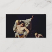 洪水、c.1789 (キャンバスの油) 名刺 (裏面)