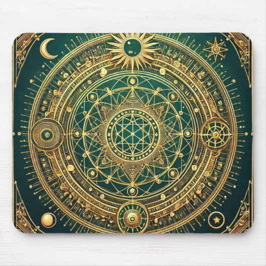 活力と長寿の印 マウスパッド (正面)