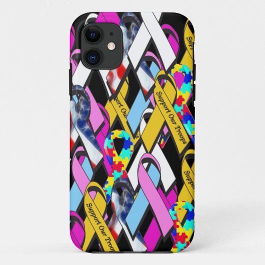 活動を支援する Case-Mate iPhoneケース (裏面)