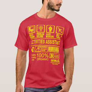 活動アシスタントが移動 Tシャツ