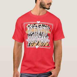 活動アシスタント活動プロフェッショナル週ギフト Tシャツ
