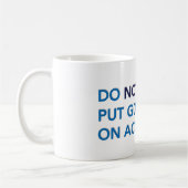 活動リマインダーマグ コーヒーマグカップ (左)