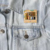 活動化の秘密部屋のドア 缶バッジ (インサイチュ)