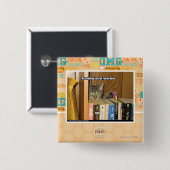 活動化の秘密部屋のドア 缶バッジ (正面&裏面)