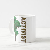 活動家 コーヒーマグカップ (正面左)