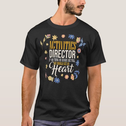 活動担当役員アシスタントアイディア活動計画 Tシャツ (正面)