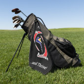 活動的で繁栄する ゴルフタオル (グリーン)