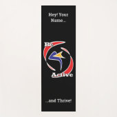 活動的で繁栄する ヨガマット (正面)