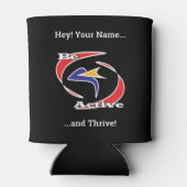 活動的で繁栄する 缶クーラー (裏面)