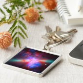 活動的なシガーの銀河系-よりきたない82 キーホルダー (側面)