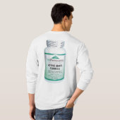 活動的な人の方式 Tシャツ (裏面フル)