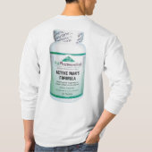 活動的な人の方式 Tシャツ (裏面)