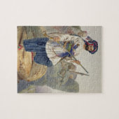 活動的な夏の衣裳のKo-i-Staunの足のSoldiery ジグソーパズル (横)