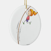 活動的な子供 セラミックオーナメント (右)