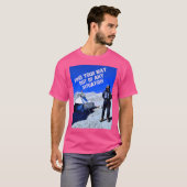 活動的な状況から抜け出す Tシャツ (正面フル)