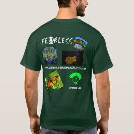 活動的な芸術のデザイン Tシャツ