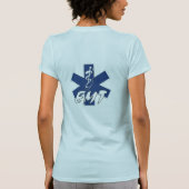 活動的なEMTのTシャツ Tシャツ (裏面)