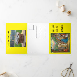 活動聖書の物語 三つ折りカード