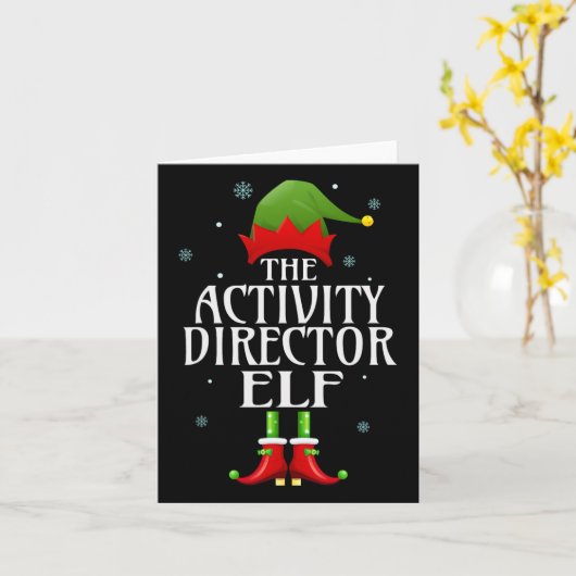 活動責任者小妖精や小人クリスマスおもしろいファミリ照合C カード (黄色い花)