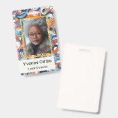 活動/キャンプのスタッフバッジ バッジ (表裏)