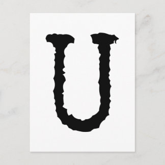活字U ポストカード