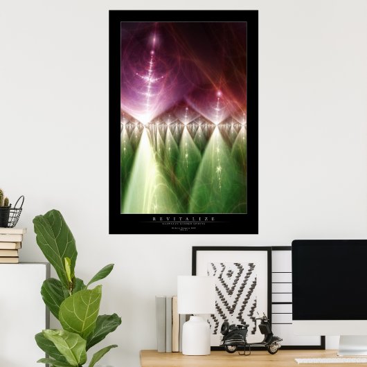 活性化する ポスター (ホームオフィス)