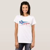 活性化剤の女性ティー Tシャツ (正面フル)