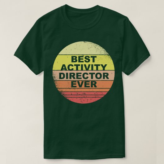 活最高の動監督Ever Tシャツ (デザイン正面)