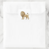 活気あるシルバーLIONビニールスタイル スクエアシール (バッグ)