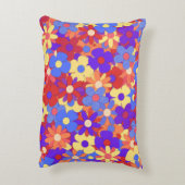 活気あるブーケ アクセントクッション (裏面(縦))