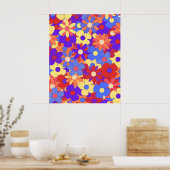 活気あるブーケ ポスター (キッチン)