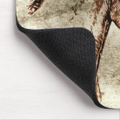 活気がある馬 マウスパッド (コーナー)