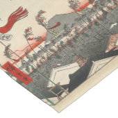 活気づく都市Tanabataの祝祭 ショートテーブルランナー (コーナー)