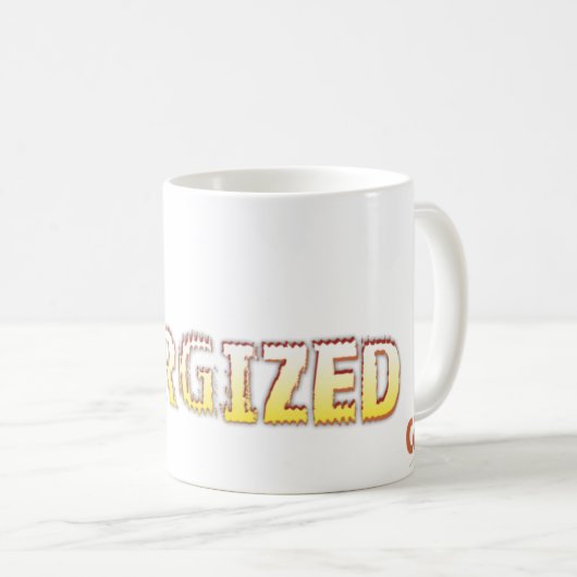 活気づけられたマグを得て下さい コーヒーマグカップ (正面右)