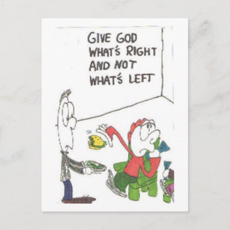 活気づけられるfuinny教会ことわざの郵便はがき ポストカード