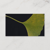 活気づけるなイチョウの葉 名刺 (裏面)