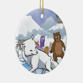 活気づけるなオーナメント セラミックオーナメント (右)