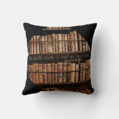 活気づけるな古書の引用文 クッション (裏面)