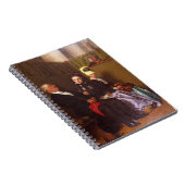 活気づけるな説教(キャンバスの油) ノートブック (右側)