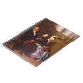 活気づけるな説教(キャンバスの油) ノートブック (左側)