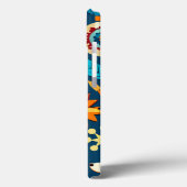 活気とカラフルのクリスマスパターン Case-Mate iPhoneケース (裏面 / 左)