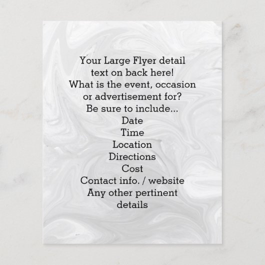 活気のあるツリーパーソナライズされたファミリー懇親会 チラシ (裏面)