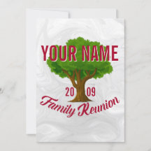 活気のあるツリーパーソナライズされたファミリー懇親会