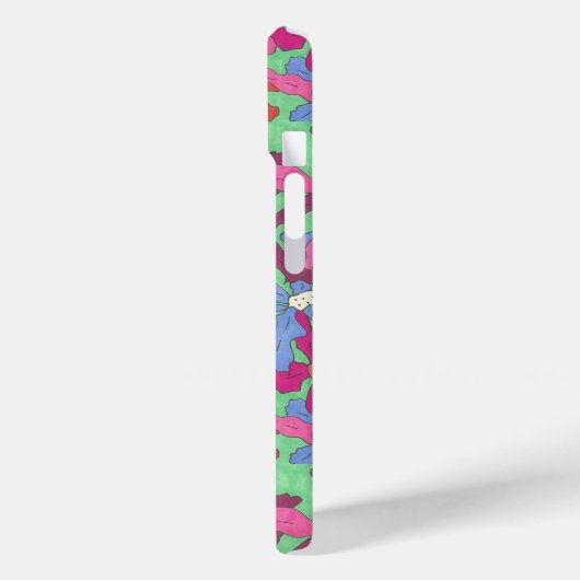 活気のある庭の花 Case-Mate iPhoneケース (裏面 / 左)