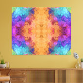 活気のある抽象芸術25.77.A キャンバスプリント (インサイチュ (リビング))