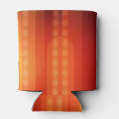 活気のある缶クーラーのためのオレンジ色のドット 缶クーラー (裏面)