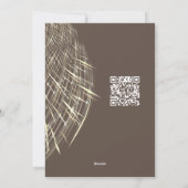 活気のある茶色と白の簡単のシーズンお気に入りの シーズンカード (裏面)